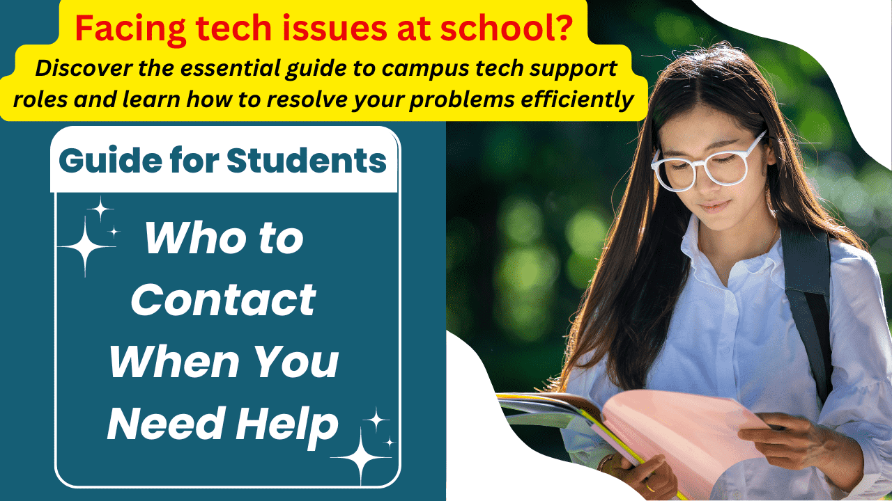 Who’s Responsible for Tech Support on Campus? A Student’s Guide